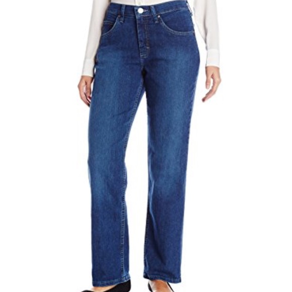 riders by lee women's classic fit straight leg jeans